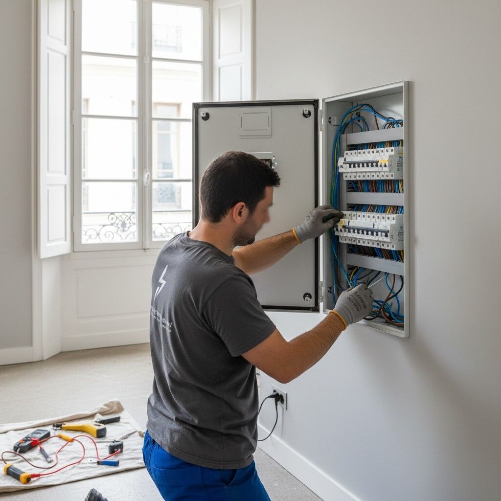Projet de entreprises d'électricité générale - Photo 2